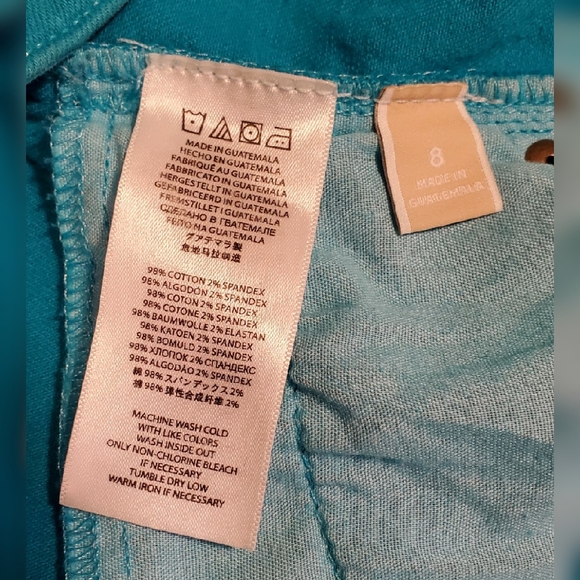 Turquoise Slim Fit Michael Kors Jeans - Picture 7 of 7
